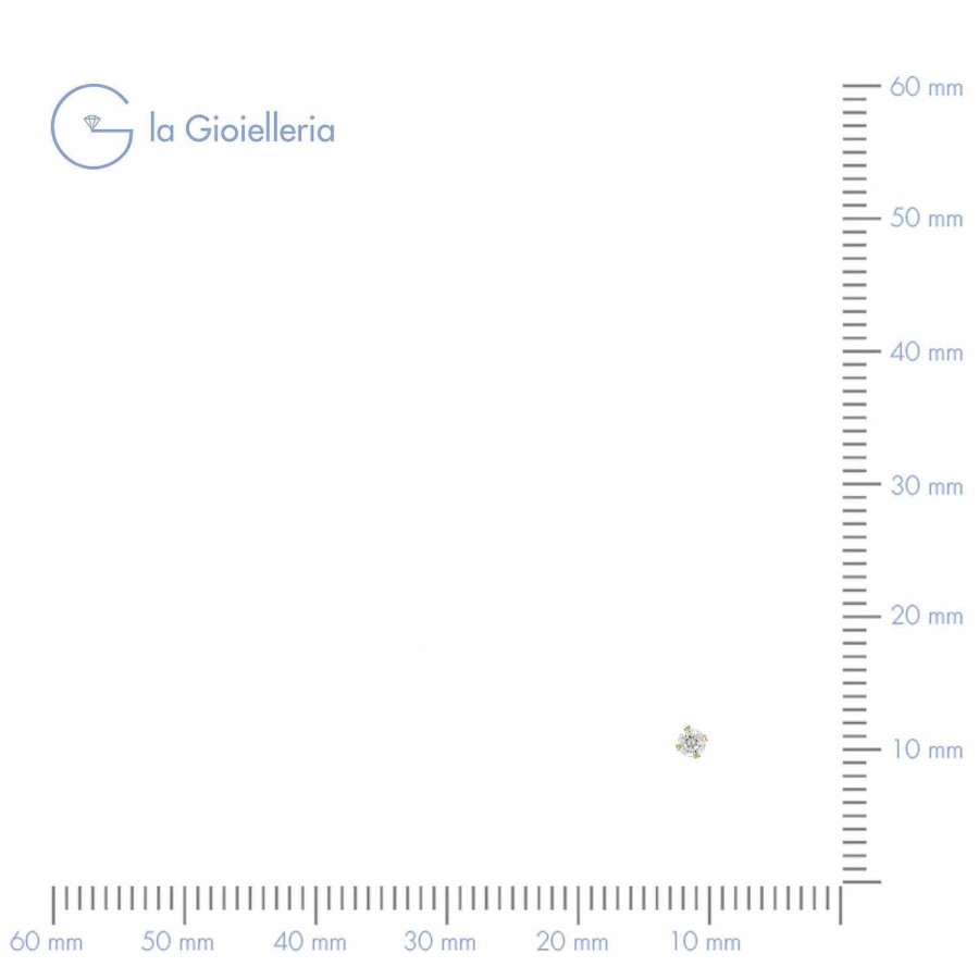 Orecchini Gimar | Orecchini A Bottone In Oro 750