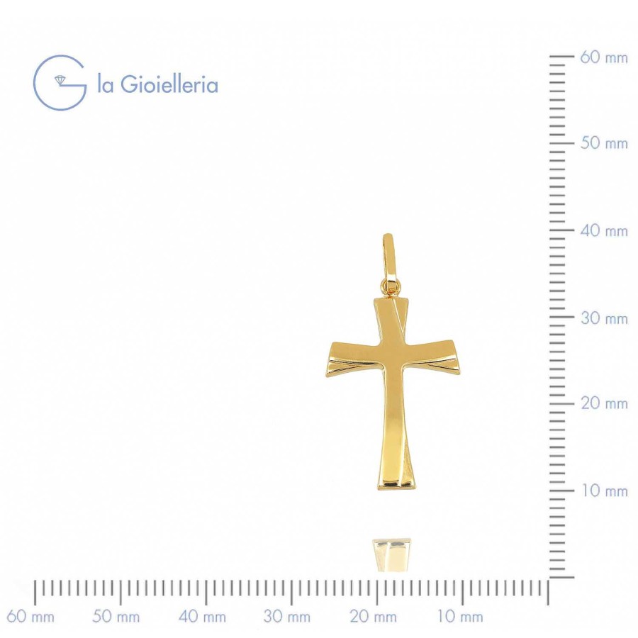 Pendenti La Gioielleria | Pendente Classico Con Croce