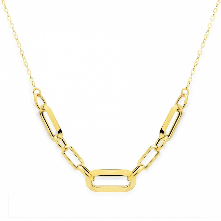 Collane La Gioielleria | Collier In Oro 750 Maglie Quadre