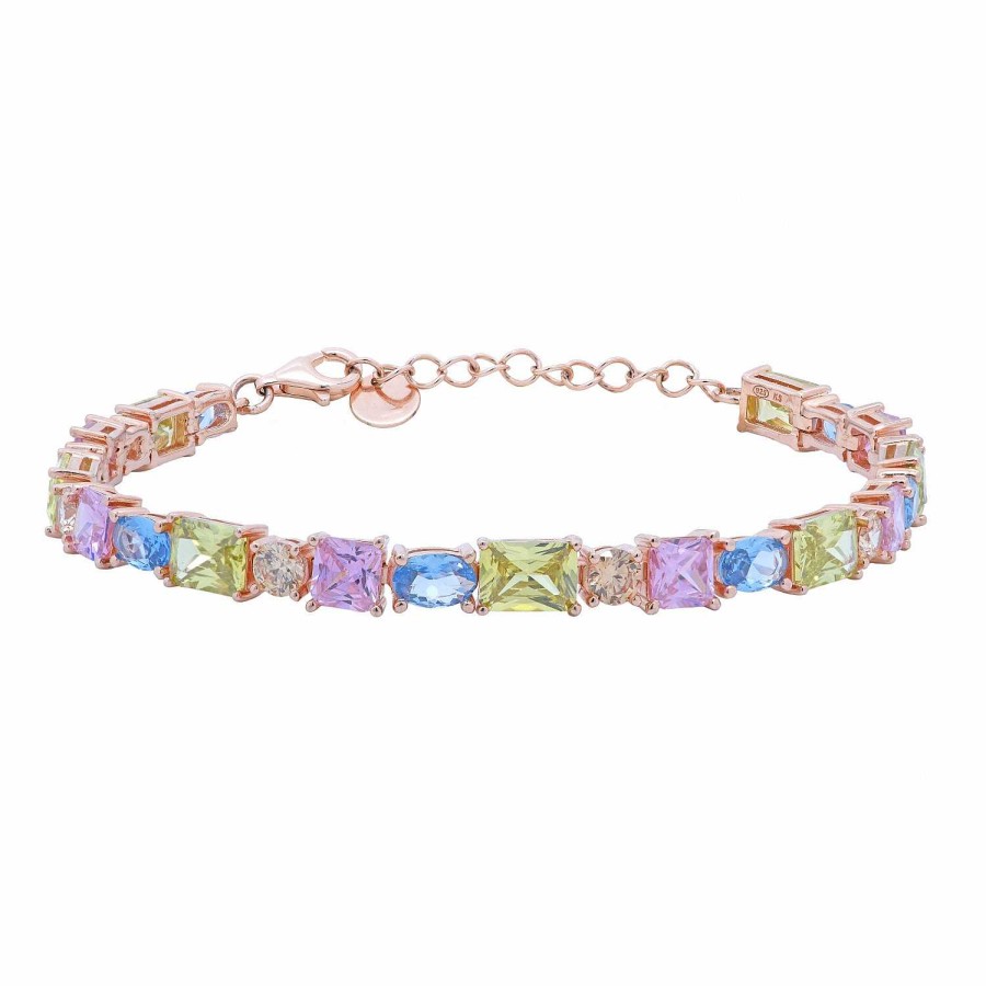 Bracciali La Gioielleria | Bracciale In Argento 925 Multicolor