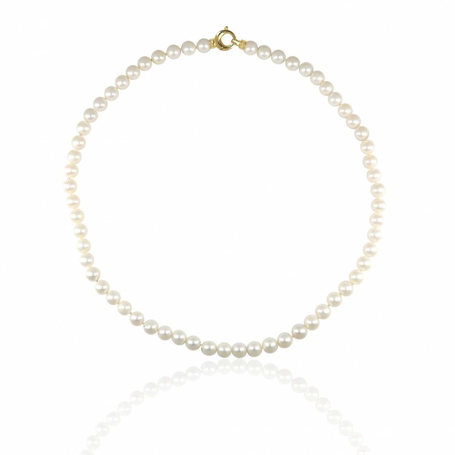 Collane La Gioielleria | Collier Perle Con Chiusura In Argento 925