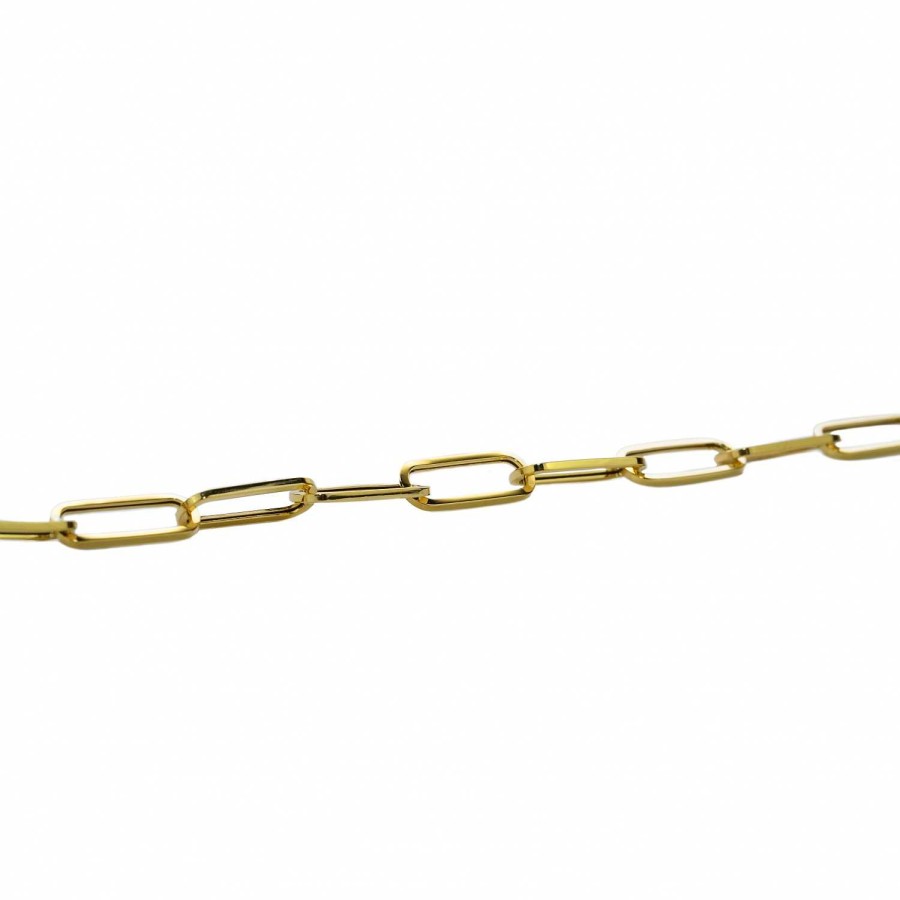 Bracciali Top Star | Bracciale In Oro 750 Maglia Quadra