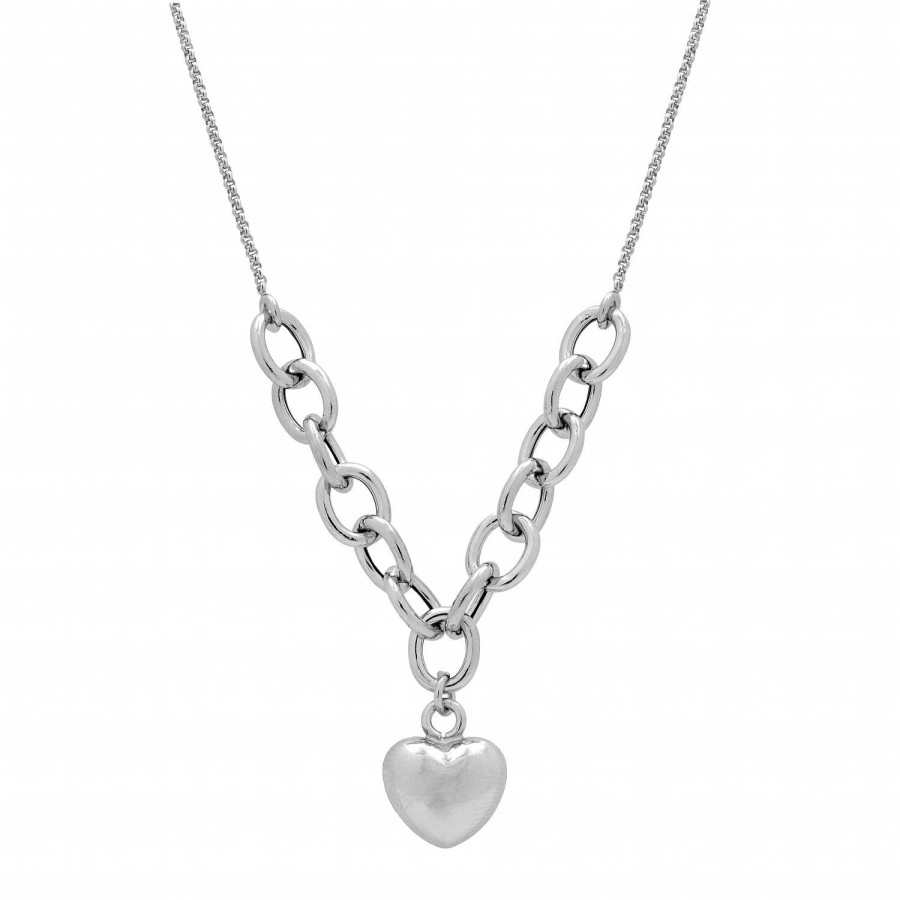 Collane Together Jewels | Collier In Argento 925 Con Cuore Pendente