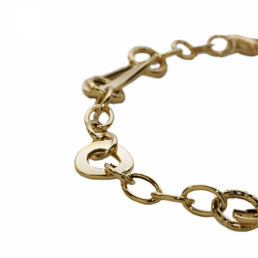 Bracciali La Gioielleria | Bracciale In Oro 750 Con Maglie Ovali