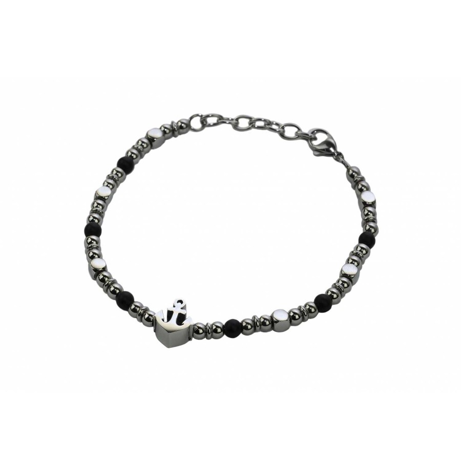 Bracciali Cassero Gioielli | Bracciale In Acciaio Stile Marina