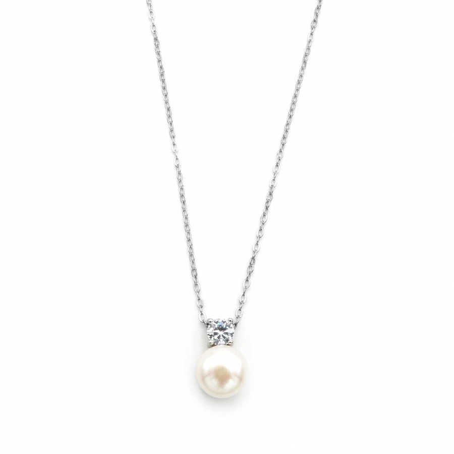 Collane Daveri Vicenza | Collier In Argento 925 Con Perla