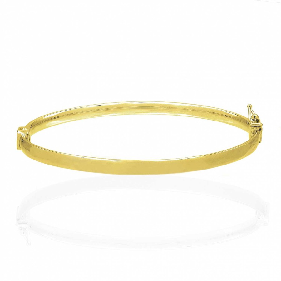 Bracciali Together Jewels | Bracciale Rigido In Argento 925 Giallo Specchiato