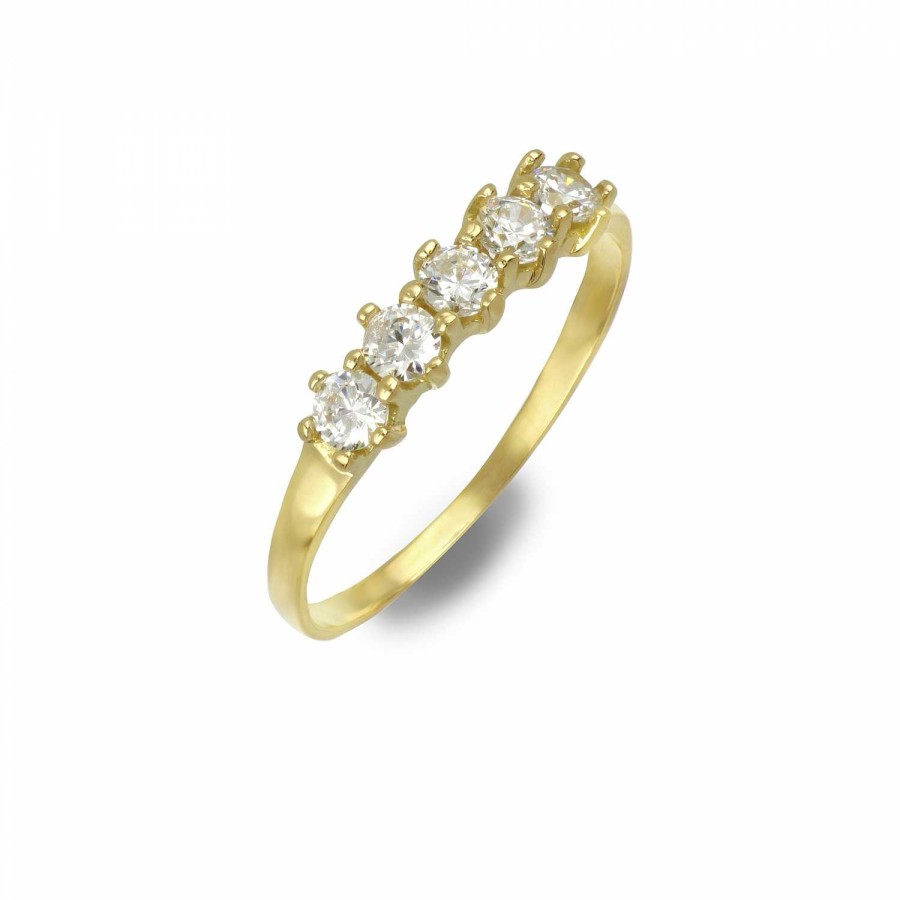 Anelli Rinaldi | Anello Riviere In Oro 750