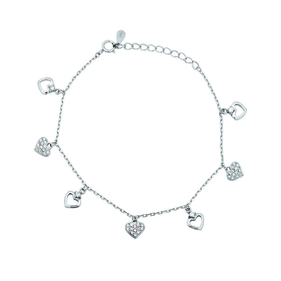 Bracciali Daveri Vicenza | Bracciale In Argento 925 Con Charms